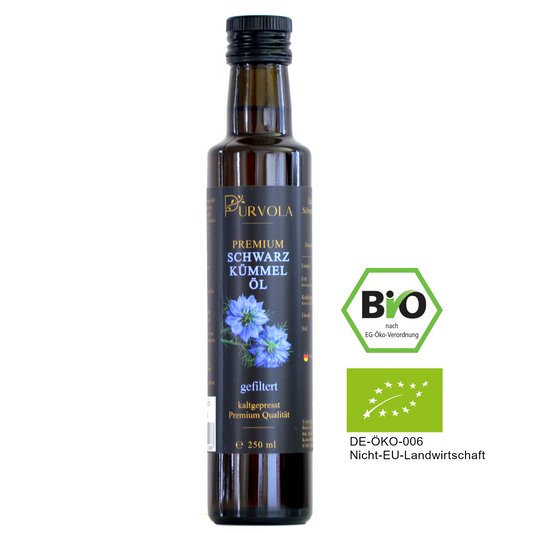 Bio Schwarzkümmelöl 250 ml - gefiltert
