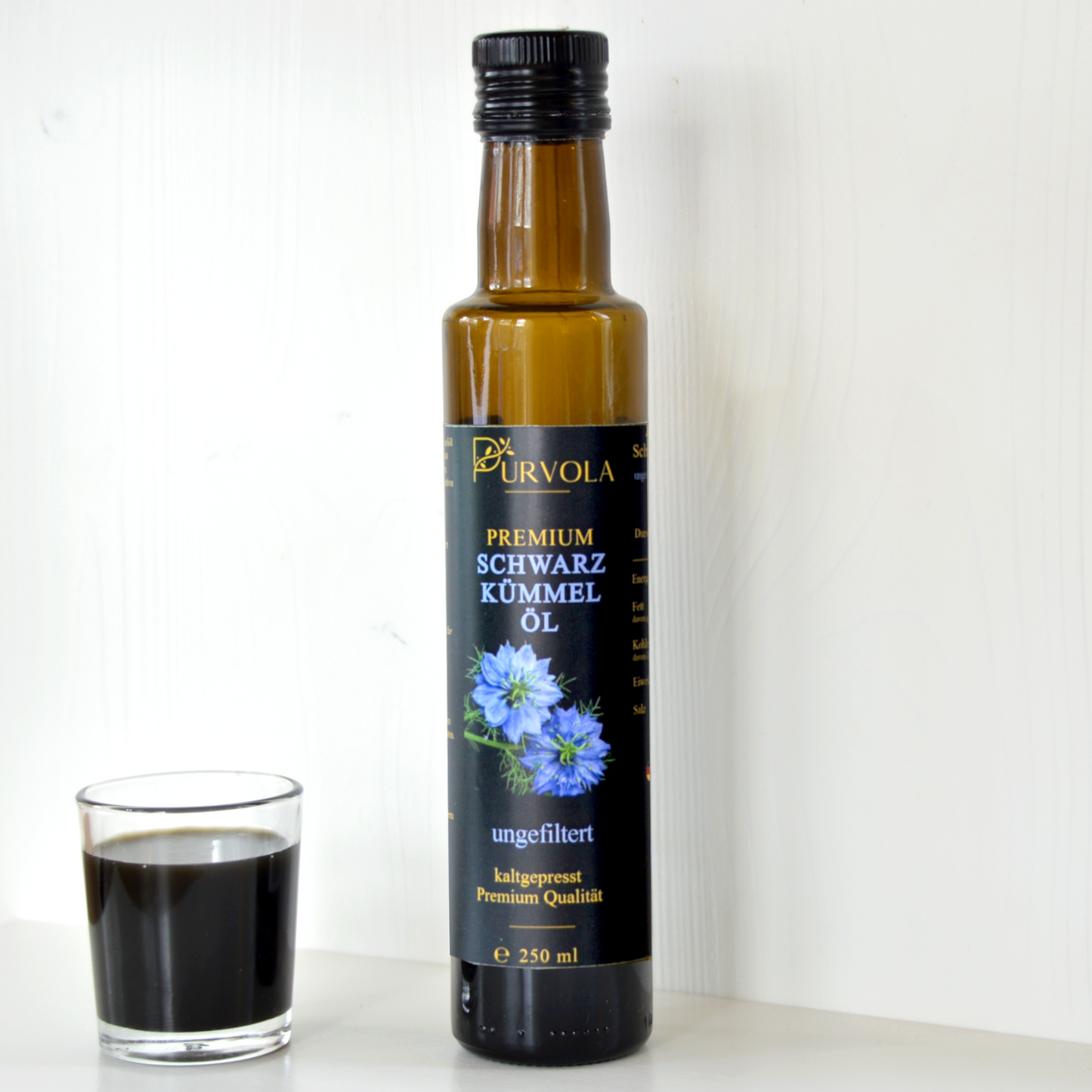 Bio Schwarzkümmelöl 250 ml - ungefiltert