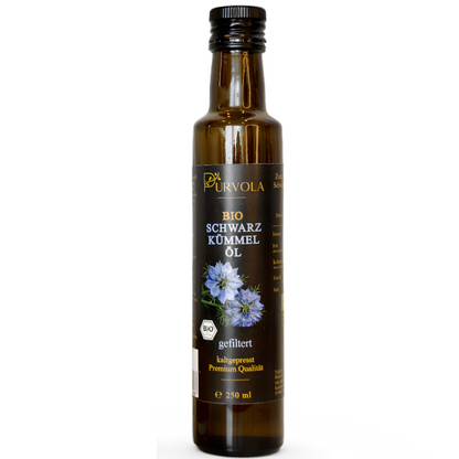 Bio Schwarzkümmelöl 250 ml - gefiltert